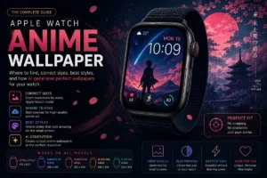 Apple Watch Anime Wallpaper: Where to Find and How to Set Up