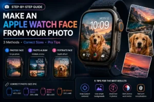 How to Make an Apple Watch Face from Your Own Photo