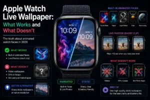 Apple Watch Live Wallpaper: What Works and What Doesn't