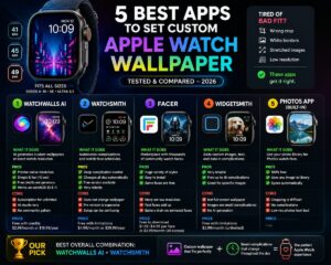 5 Best Apple Watch Wallpaper Apps in 2026