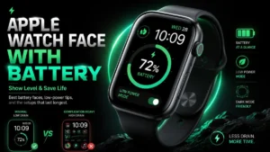 Apple Watch Face with Battery: Show Level & Save Life
