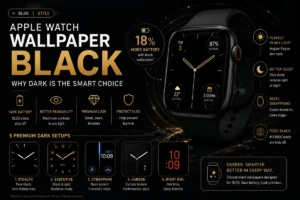 Apple Watch Wallpaper Black: Why Dark Is the Smart Choice
