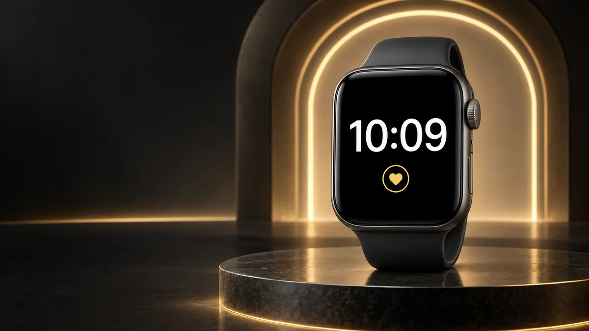 Apple Watch wallpaper for seniors high contrast easy to read
