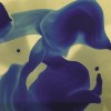 Abstract blue fluid texture Apple Watch wallpaper