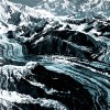 Frozen water ice texture Apple Watch wallpaper