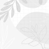 Minimal botanical leaf pattern Apple Watch wallpaper